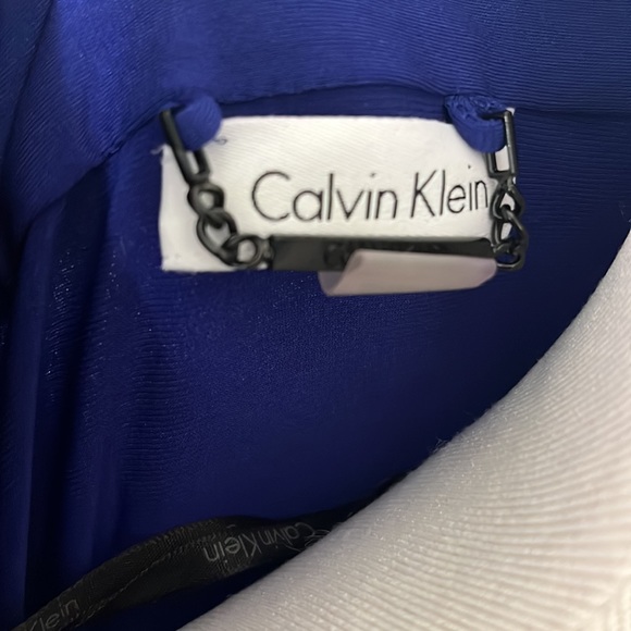 Calvin Klein Royal Blue Women's Blouse - Picture 3 of 6
